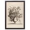 12" x 16" Vintage Vase in Sepia Framed Wall Art, Contemporary Floral Home Décor, Glass Facing and Hanging Hardware Included